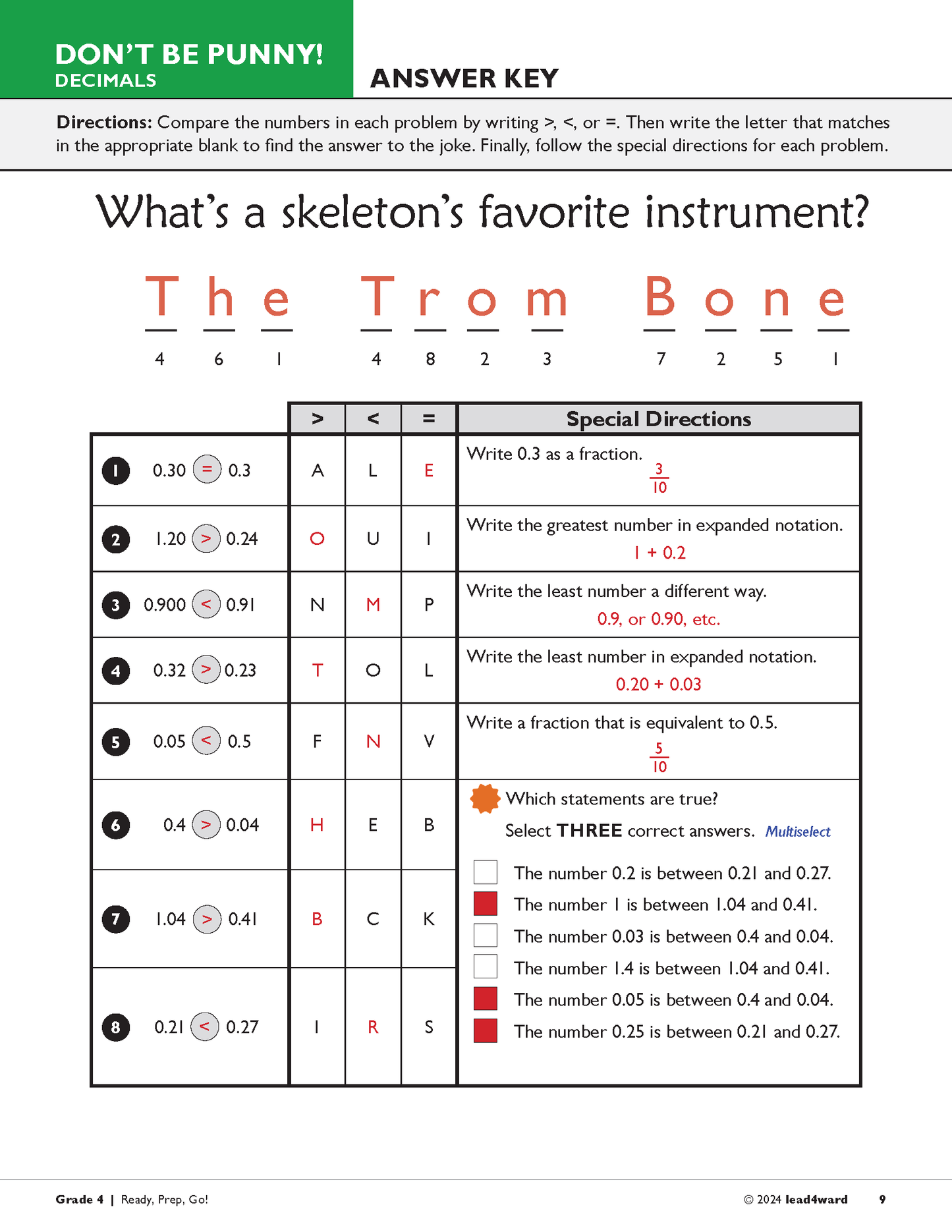 mathmark STAAR prep (Grades 3-8)