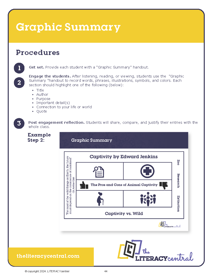 LITERACYcentral Comprehension and Written Response Science or Soci