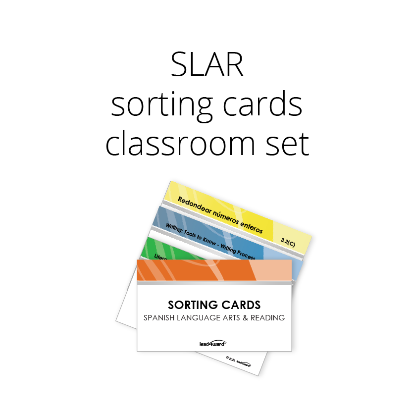 SLAR Sorting Cards (Class Set)
