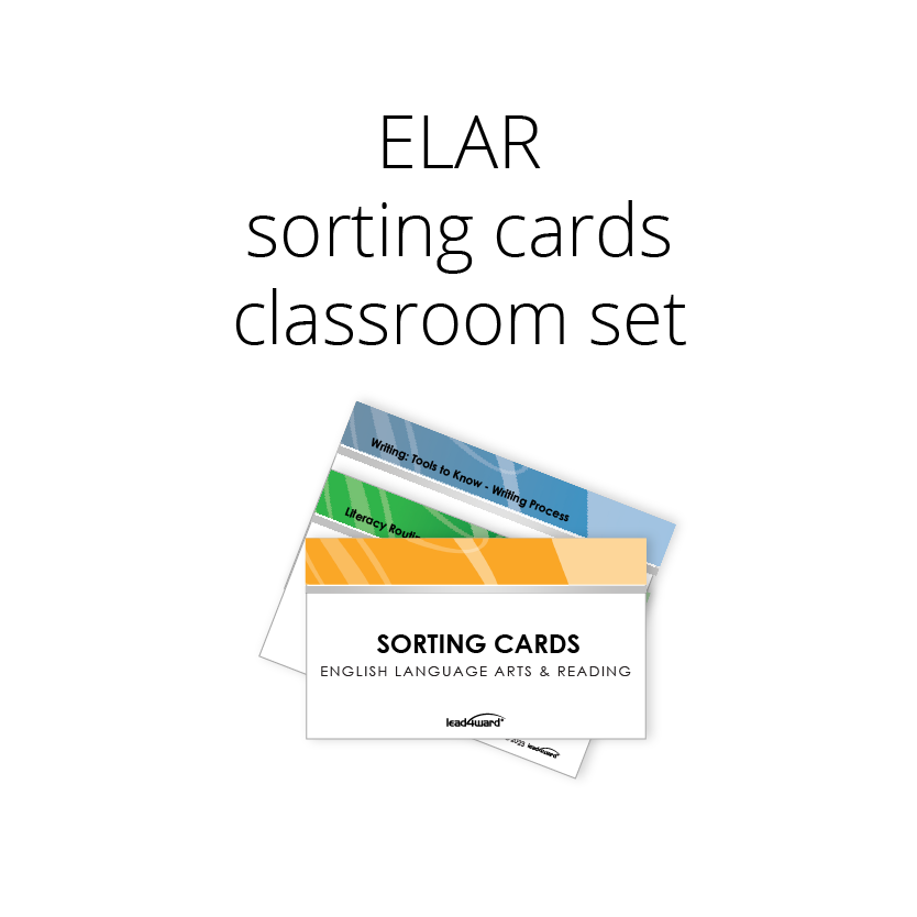 ELAR Sorting Cards (Class Set)