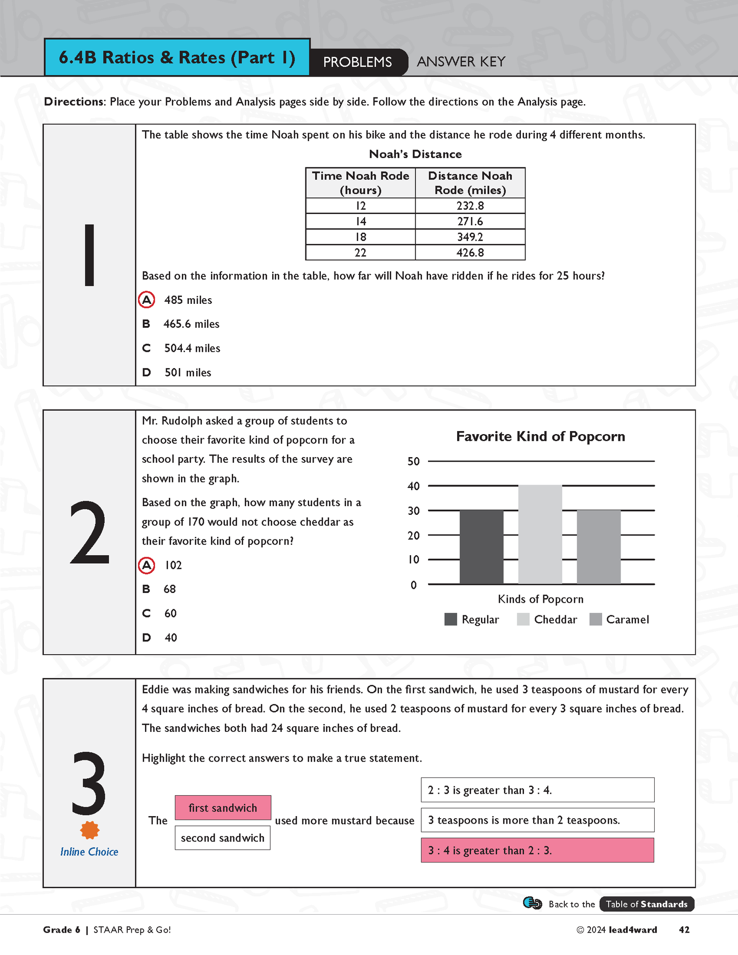 mathmark STAAR prep (Grades 3-8)