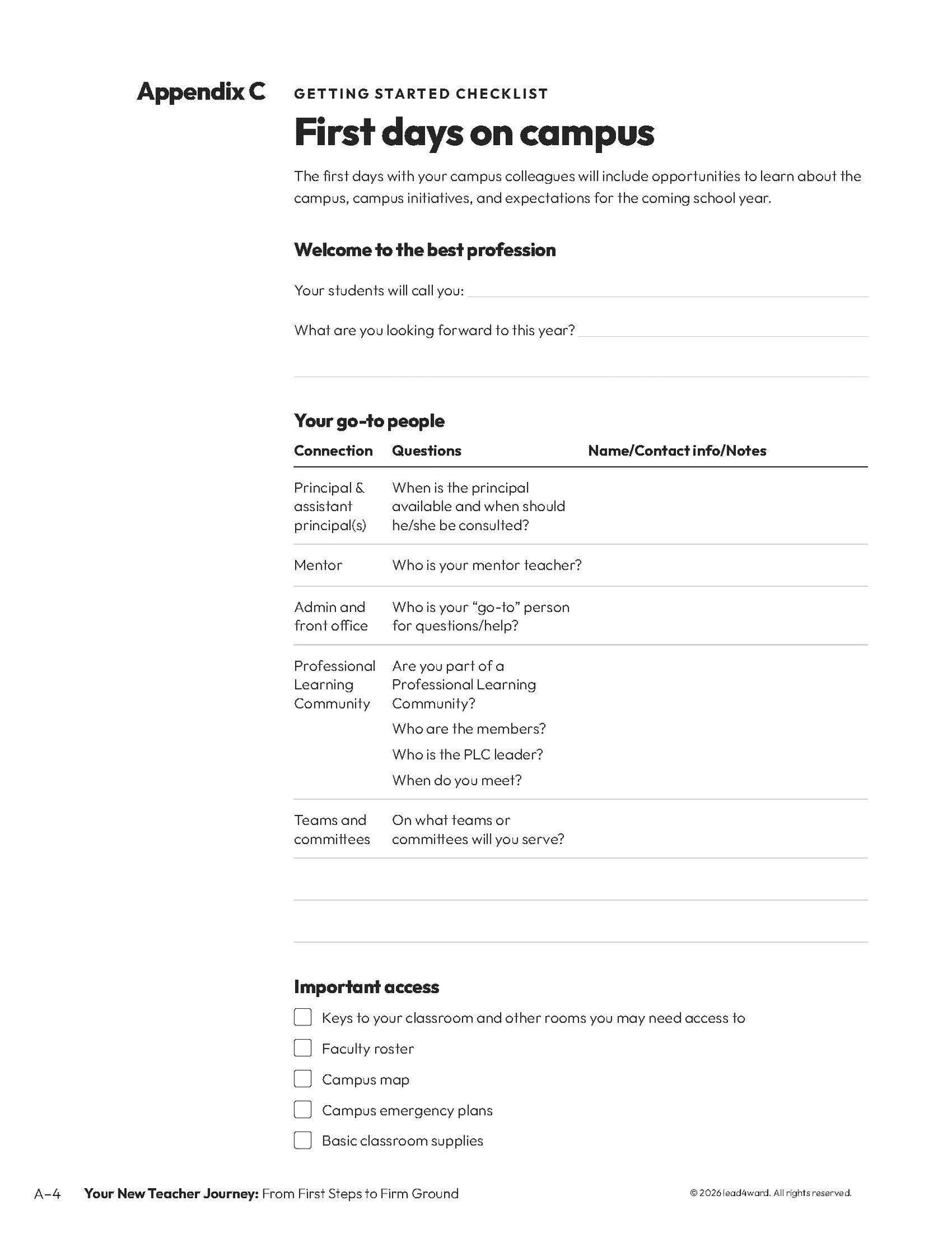Your New Teacher Journey: From First Steps to Firm Ground
