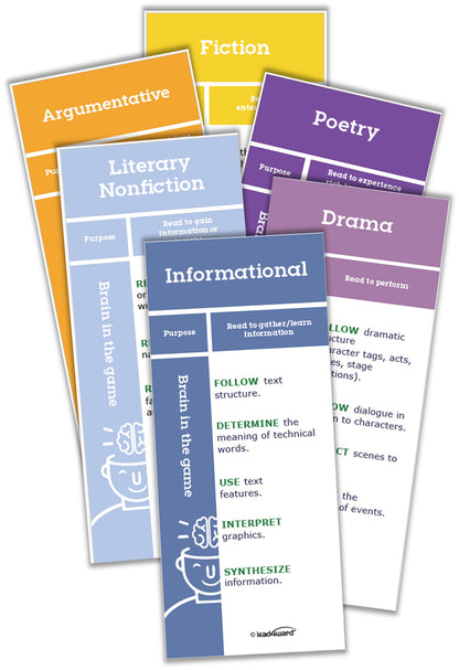 Secondary Genre Bookmarks (Color)