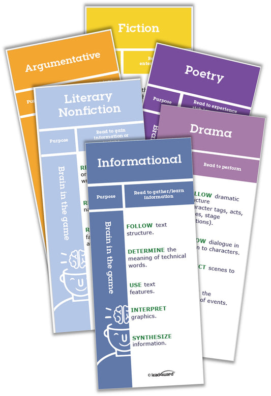 Secondary Genre Bookmarks (Color)
