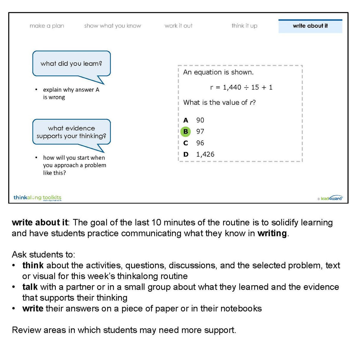 thinkalong toolkits elementary campus bundle (all content areas ...