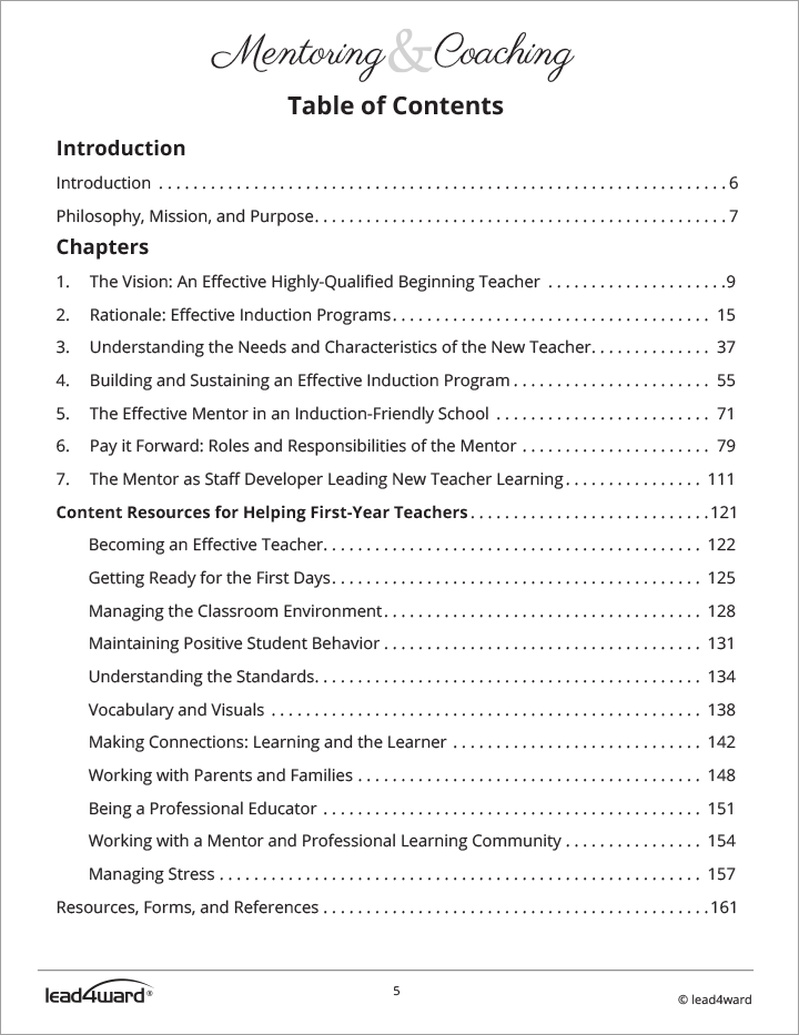 Mentoring and Coaching: Helping New Teachers Succeed