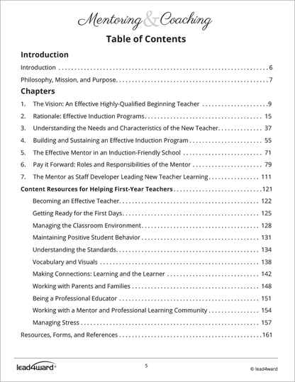Mentoring and Coaching: Helping New Teachers Succeed