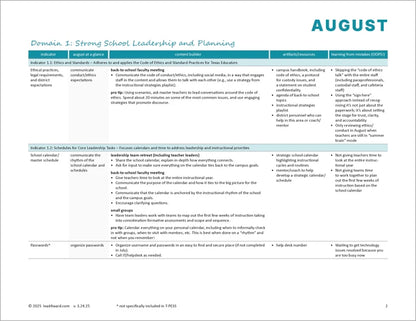 The Principal's Field Guide
