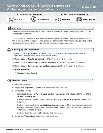 mathmark Primary: Early Numeracy (English / Spanish)