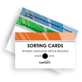 2nd Grade - SLAR TEKS Sorting Cards (One Student Set)