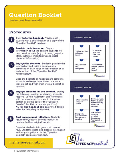 LITERACYcentral - Comprehension and Written Response - Science or Social Studies