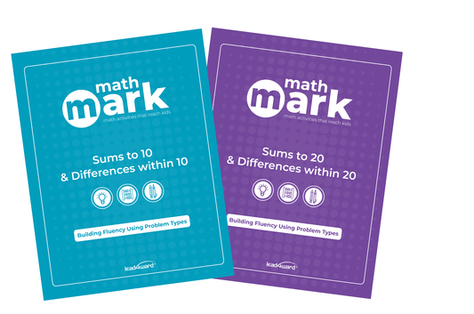 mathmark Primary: Building Fluency Using Problem Types (K-1)