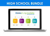 thinkalong toolkits high school campus bundle (all content areas)
