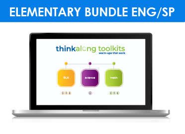thinkalong toolkits elementary campus bundle: English+Spanish (all content areas)