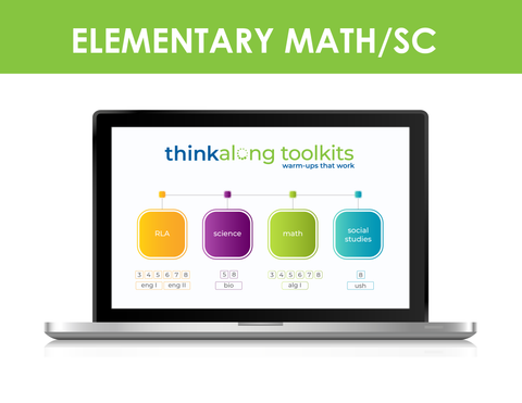 thinkalong toolkits elementary campus bundle (math 3-5, sc 5)