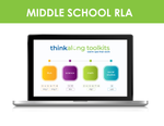 thinkalong toolkits middle school campus bundle (rla 6-8, ss 8)