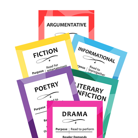Elem Genre Bookmarks (Color)