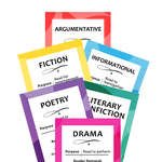 K-2 Genre Bookmarks (Color)