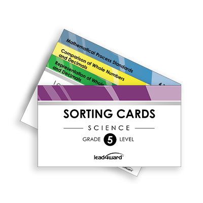 Digital TEKS Sorting Cards Long Strands ONLY (Campus Set)